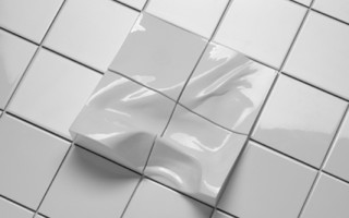 Message on a tile