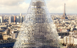 Stunning Triangular Skyscraper
