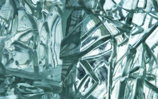Crackle glass