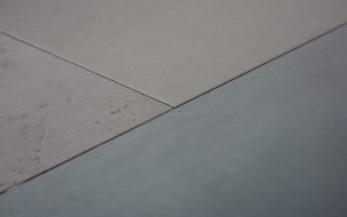 Steel floor tiles