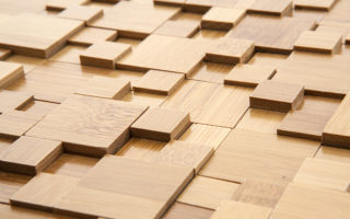 Bamboo mosaic