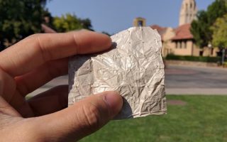 Plastic fabric to keep you cool