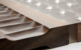 Crystal inlay