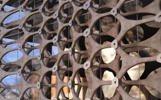 Form Found Façade: Robotics and fabric formwork create façade
