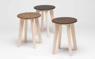 Zostera Stool: sitting on washed up seagrass