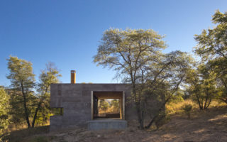 Off grid Casa Caldera made from lavacrete