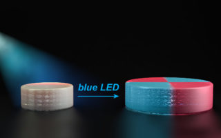 3D printing polymer adaptable even after object is printed
