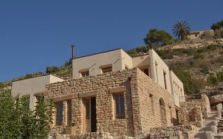 Eco-friendly house made of hempcrete instead of concrete