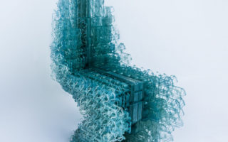 Voxel Chair: a 3D printed chair made by a robot