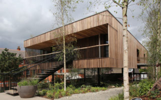 First permanent building made of hardwood CLT opens in UK