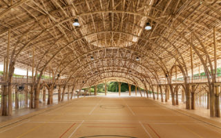 Building with bamboo on World Bamboo Day