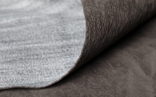 Paper-thin and super strong leather is bonded with Dyneema