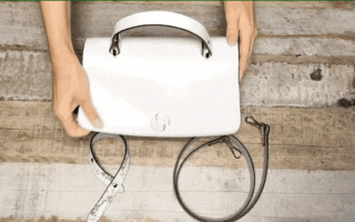 Be fashionable with handbags made from apples