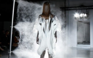 Tormenta collection consists of soluble clothing and 3D printed shoes