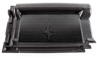 Solar cell roof tiles