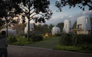 The world’s first habitable 3D printed house to be constructed in the Netherlands
