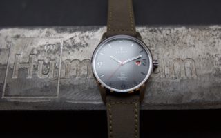 A watch made from deconstructed illegal firearms