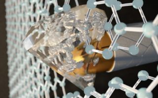 Graphene-based material diamene becomes harder than a diamond upon impact
