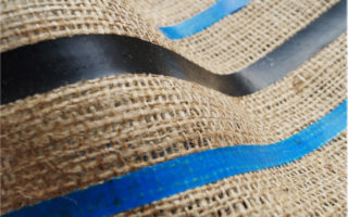 Notjustuseless project turns recycled plastic straws into fabric