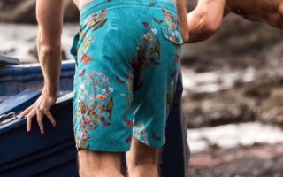 Raingear and swimwear made from recycled plastic bottles
