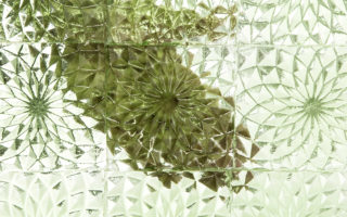 Pressed Colour Glass