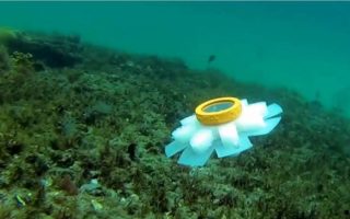 3D printing rubber robot jellyfish to monitor the reef
