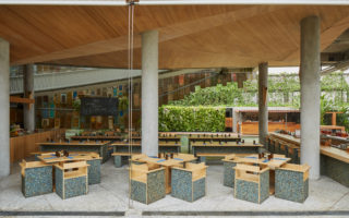 Indonesia’s first zero waste restaurant is built with recycled materials