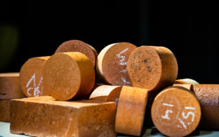 Bricks made from recycled sewage sludge