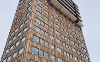The world’s tallest wooden tower