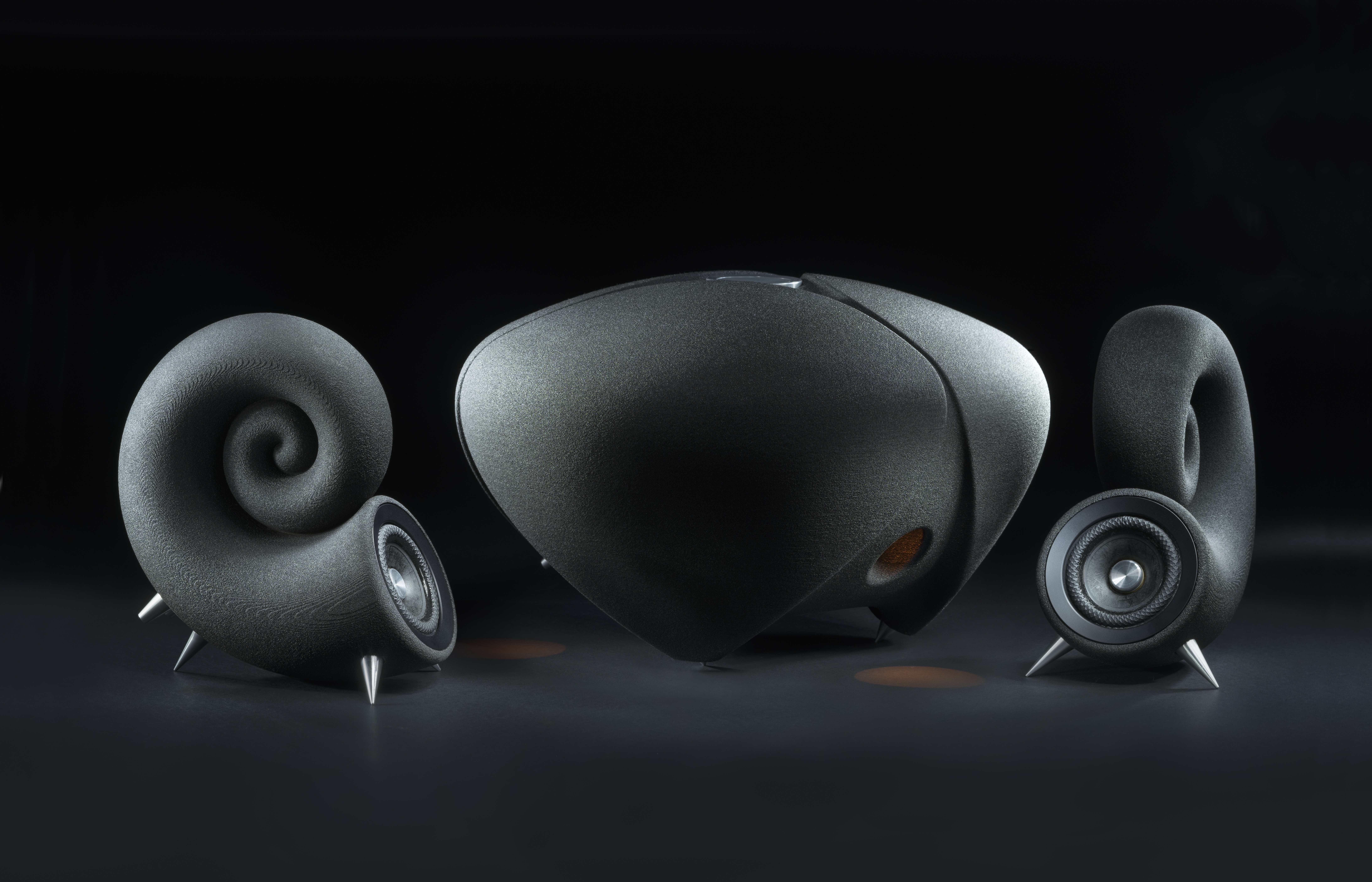 3D printed speakers made from sand
