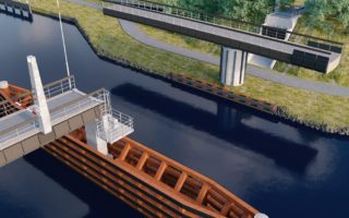 From bicycle bridge to fertiliser