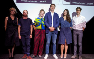 The 6 winners of the Creative Heroes Awards 2019