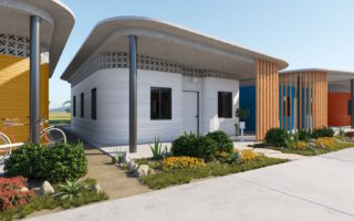 The world’s first 3D printed community