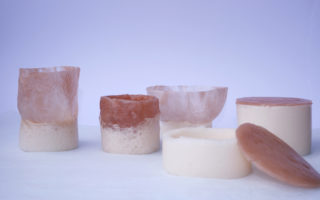 Bioplastic made from aquafaba from chickpeas