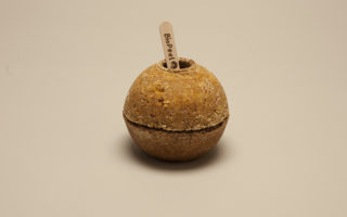 Packaging material made from waste orange peels