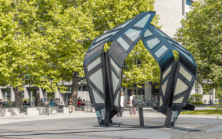 Architecture inspired by ladybug wings