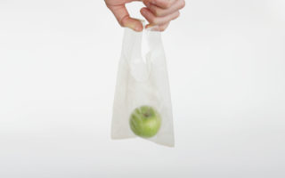 Compostable bioplastic made of fish waste