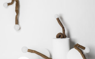 Lamps made of beer and coffee waste