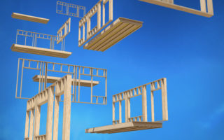 Building faster, higher and greener with modular wood elements