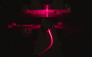 An optical fibre made of cellulose