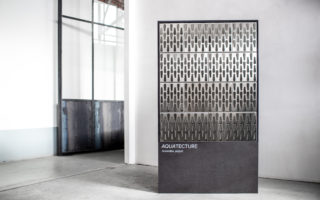 Water harvesting façade panels