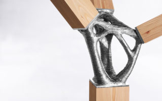Customised steel connectors made with robotic 3D metal printing