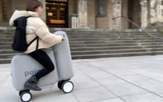 An inflatable e-bike