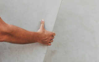 Construction material made of cellulose waste