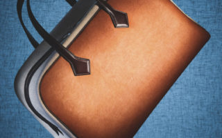 A high end bag made of fine mycelium