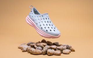 Footwear made of Brazilian sugarcane