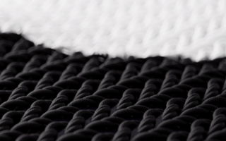 Clothing printed with air pollution