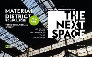 MaterialDistrict Utrecht postponed to spring 2022