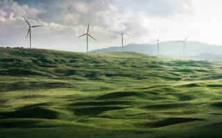 A completely recyclable wind turbine blade