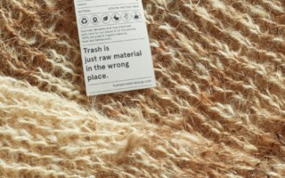 A sweater made from human hair